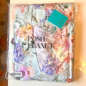 Posh Peanut Erin Floral Kimono Robe